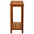 Patio Console Table 31.4"x13.7"x29.5" Solid Acacia Wood