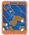 Boise State OFFICIAL Collegiate "Half Court" Baby Woven Jacquard Throw