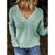 Wave Collar Block Holiday Sweater Wave Collar Block Holiday Sweater