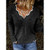 Wave Collar Block Holiday Sweater Wave Collar Block Holiday Sweater