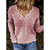 Wave Collar Block Holiday Sweater Wave Collar Block Holiday Sweater