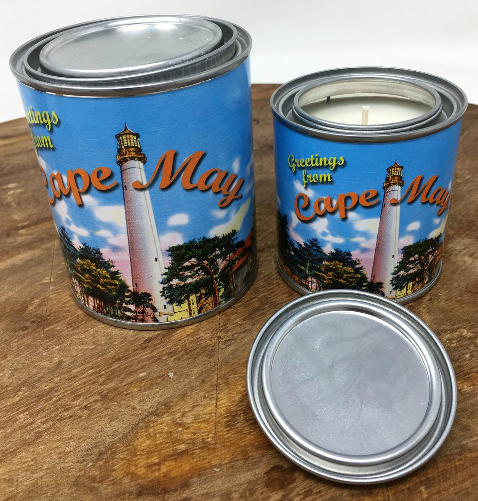 Postcards from Cape May Oatmeal Stout Candle 8 oz. A Place On Earth Inc.