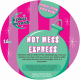 Hot Mess Express 16oz Sugar Scrub Label