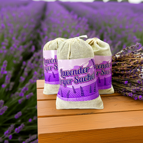 Lavender Dryer Sachets 3 Pack