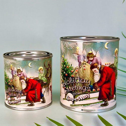 Postcards from Cape May Sleigh Ride Candle  8 oz.