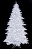 C-231825 - 9' Iridescent Crystal White Trees with LED Rice Lights