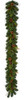6' Barrington Pine Garland with Pine Cones and Red Berries