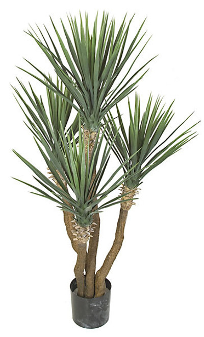 57" Plastic UV Rated Yucca Rostrata Plant