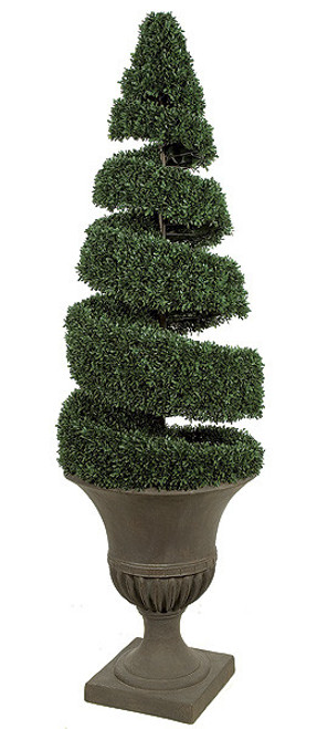 A-72020
5' Plastic Spiral Boxwood Topiary
Decorative Pot Sold Separately