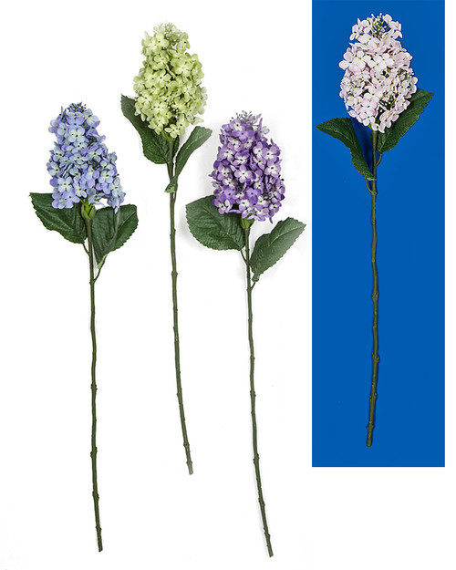 33" FireSafe Cone Hydrangea Stems
Blue/Lavender, Mint Green, Purple/Lavender, Light Pink/White