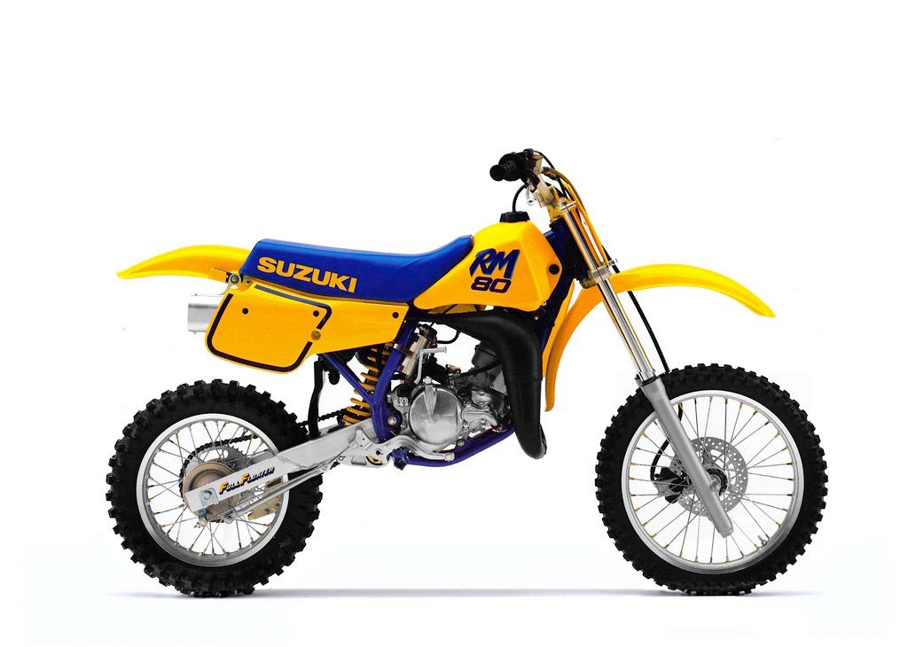 1989 Suzuki RM80 (1986-2003) RM 80 Front Stainless Braided Brake kit