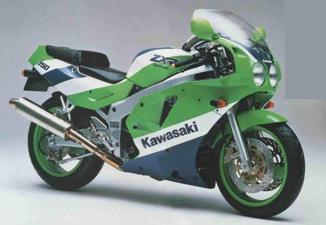 R‼️ KAWASAKI ZXR 750R ZX750H 1990- CLUTCH STAINLESS BRAIDED BRAKE KIT