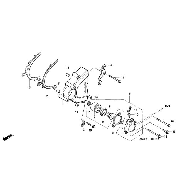 Honda Transmission Gasket Clutch Slave Cylinder Gasket For Honda