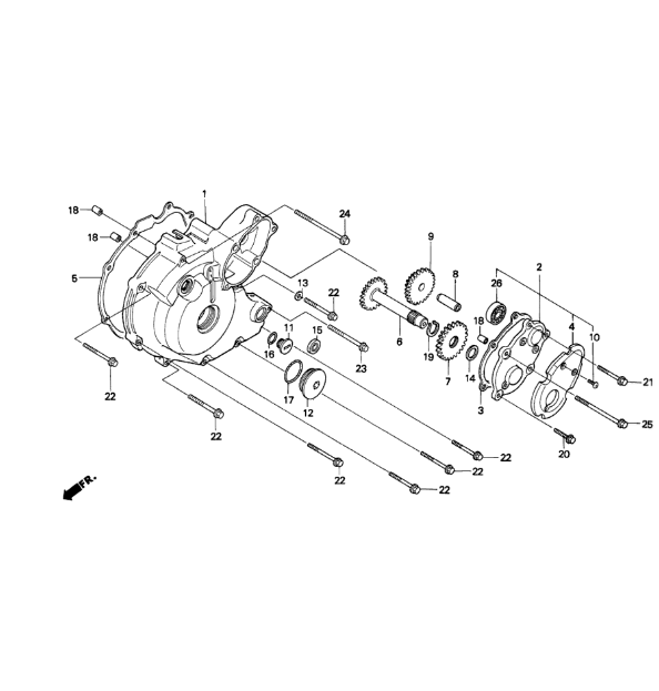 Honda TRX300 Stator Gasket Stator Cover Gasket For 1988-2000 Honda TRX300 & More - OEM Part #11395-HC5-740, Fits ATC 250ES, 250SX, TRX250 Nippon Machines Gasket 1 Year Warranty