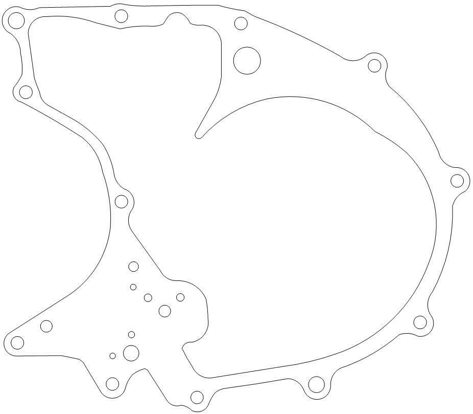 1991-1992 Honda TRX250X 11395-HC0-680 Left STATOR Crankcase Cover