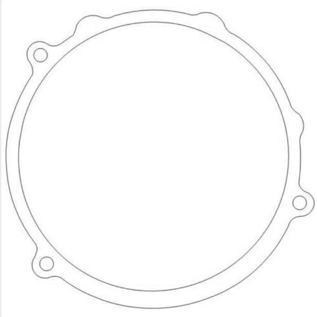 1975-1976 Kawasaki KX400 14045-016 LH Gasket