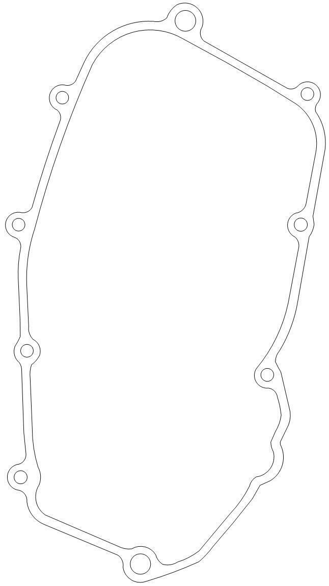 1977-1979 Kawasaki KX125 14046-029 RH Gasket