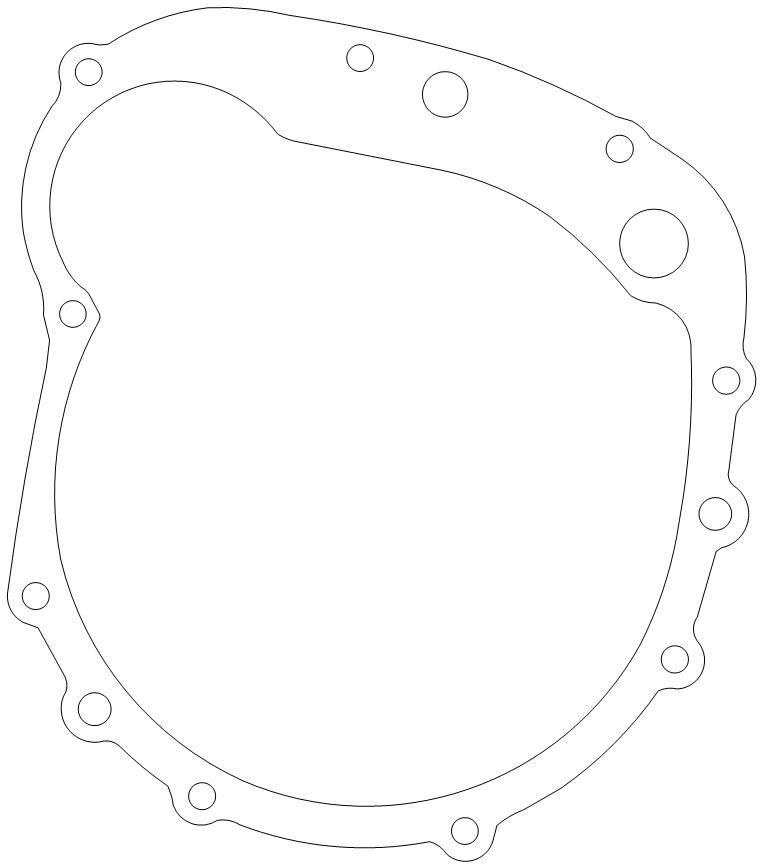 1985-1987 Kawasaki GPZ600R NINJA ZX600 11060-1148 Clutch Cover Gasket
