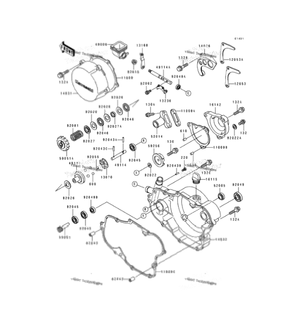 カワサキ　kx500 ピストン　ガスケットセット KAWASAKI エンジンガスケット | CRUZINIMAGE.COM