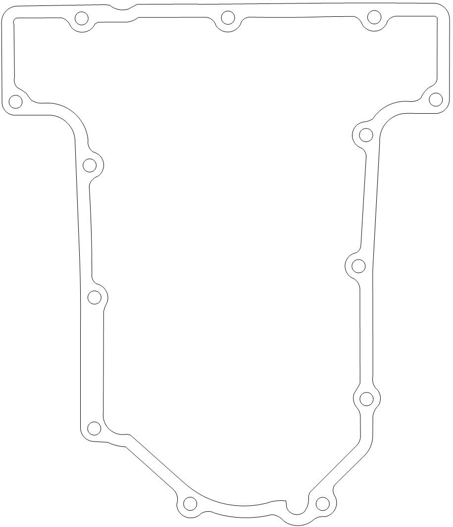1989-1990 Kawasaki GPX750 ZX750 11009-1903 Oil Pan Gasket