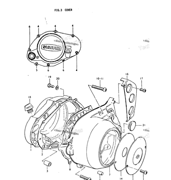 SUZUKI TS185 SIERRA MADE IN JAPAN KIWAMI ENGINE OIL SEAL SET OF 6 - Foto 2