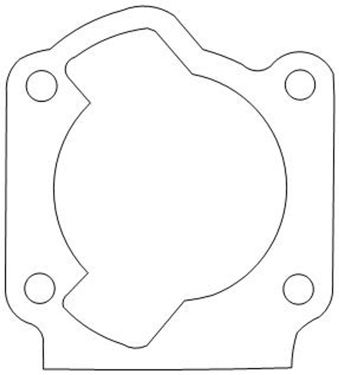 1968 Yamaha YAS1C 1968 Cylinder Barrel Base Gasket 183-11351-09