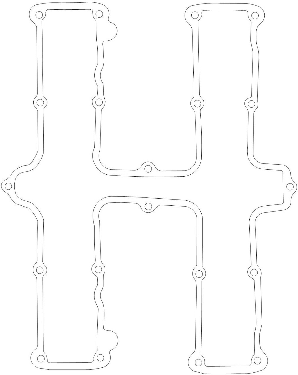 1980 - 1983 Yamaha XJ 650 4h7-11193-00 MAXIM SECA Cylinder Head
