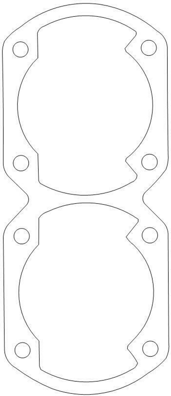 1977 - 1980 Yamaha TZ 250 350 base Cylinder Barrel Base Gasket 383-11351-00