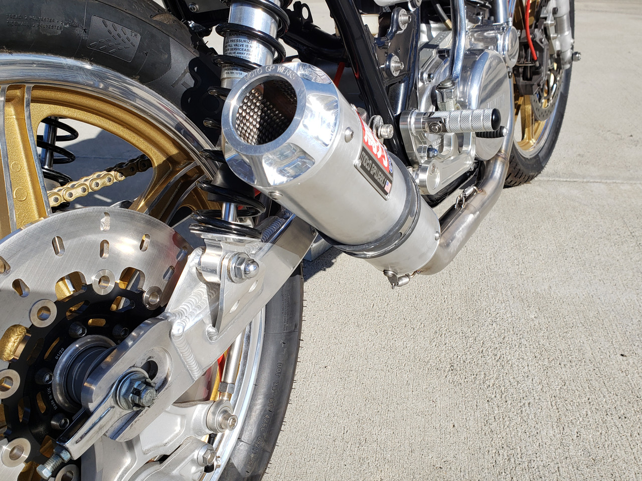 SR400-500 R-EVO フロントパイプ NEW MOTOGPWERKS Yamaha SR400 SR500
