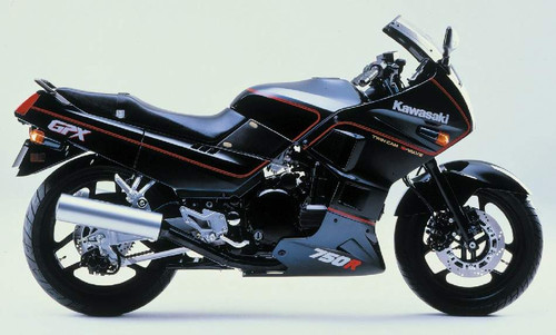 KAWASAKI GPX 750 ZX750F 1987-1990