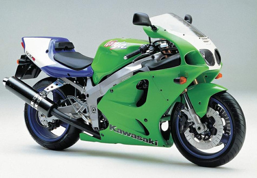 KAWASAKI ZX7-R ZX750P 1996-2003 FRONT STAINLESS BRAIDED BRAKE KIT