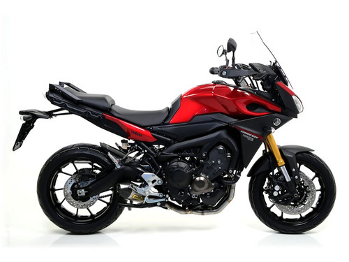 YAMAHA MT09 MT-09 TRACER ABS 2015- FRONT & REAR STAINLESS BRAIDED BRAKE KIT