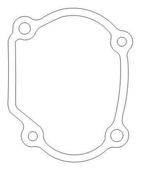 1985-1986 Honda ATC110 11693-943-800 Sub Trans Cover Gasket