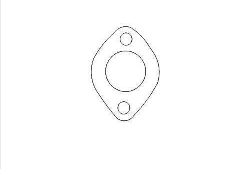 1970-1971 Kawasaki G4TR 18067-005 Exhaust Pipe Clamp Gasket