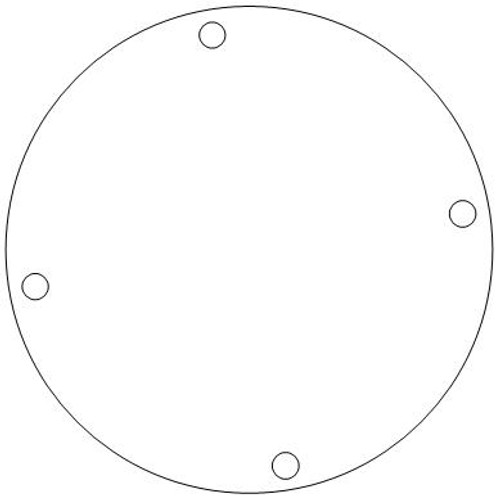 1972-1977 Suzuki RV90 11491-27101 Magneto Inspection Gasket