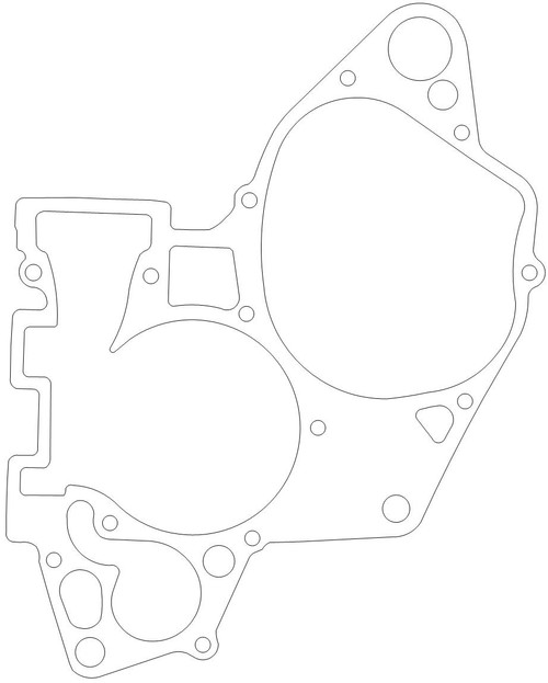 1998-2000 Suzuki RM125 11481-36E10 Crankcase Gasket