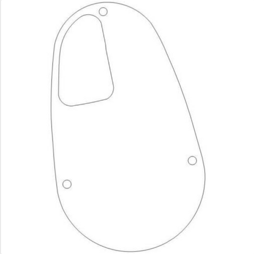 1977 Suzuki TC100 11491-25100 Magneto Inspection Cover Gasket