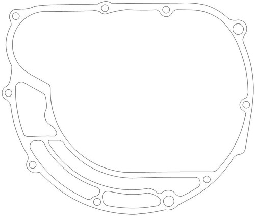 1981-1983 Yamaha XJ550RH SECA 4G0-15461-00 Clutch Cover Gasket