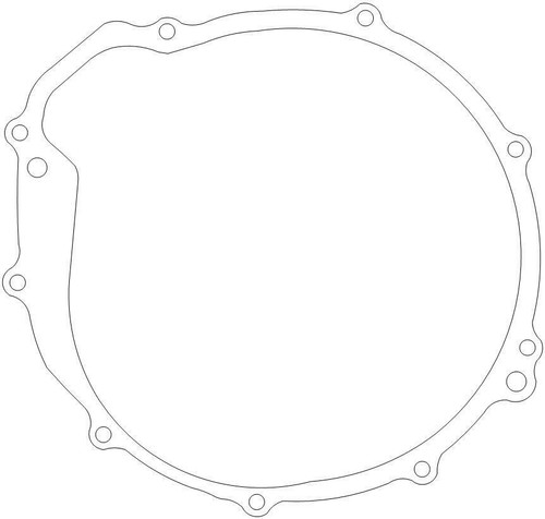 1996 - 2001 Yamaha TDM TRX 850  Clutch Cover Gasket 4NX-15462-01 4NX-15462-00