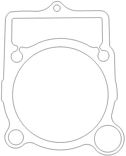 1980 - 1991 Yamaha TT SR 250 T SP  Cylinder Barrel Base Gasket 3Y1-11351-01