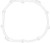 1991-1994 Honda CBR600 11393-MV9-670 Clutch Cover Gasket 1991-1994 Honda CBR600 11393-MV9-670 Clutch Cover Gasket