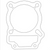 1986-1988 Honda TRX200SX  ATC200X 12191-HB3-000 Cylinder Gasket