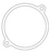 1982-1983 Honda ATC200ES 12339-437-306 Pulse Alternator Cover Gasket