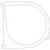 1976 Kawasaki KH250 14045-022 LH Gasket