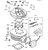 1981-1984 Kawasaki KDX250 11009-1254 Base Gasket