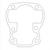 1978-1981 Suzuki RM80 11241-46900 Base Gasket