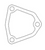 BSA 71-1439 70-8739 Tacho Drive Housing Gasket - T150 T160 ROCKET Triples