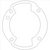 Bultaco 11210-025A Base Gasket