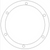 Triumph Pre Unit 70-3789 Clutch Cover Plate Gasket