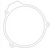 1984-1990 Yamaha YZ490 1LV-15451-00 Crankcase Cover 1 Gasket